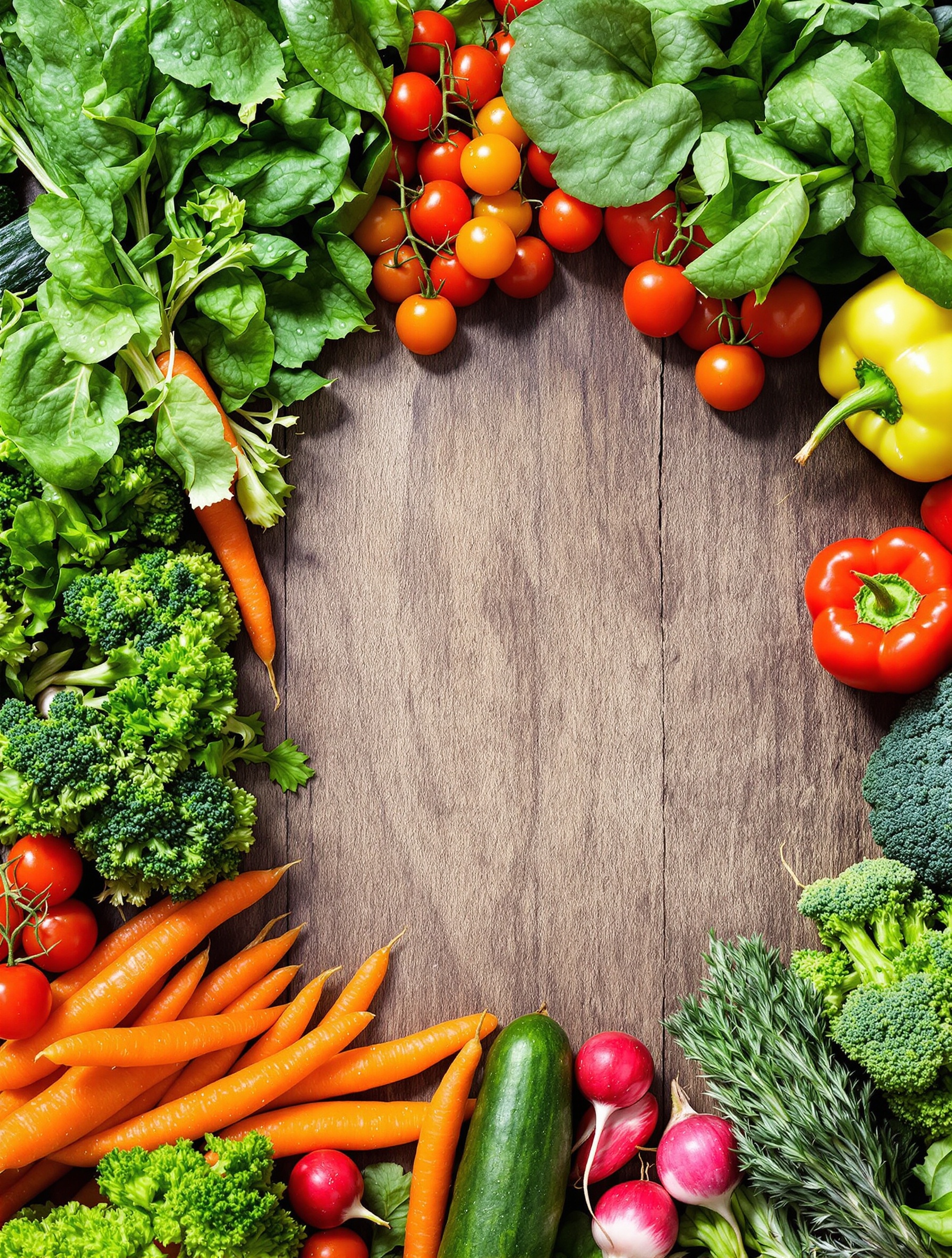 Assortiment de légumes frais et variés, représentant les aliments à Zéro Point dans le programme Weight Watchers, riches en fibres alimentaires.