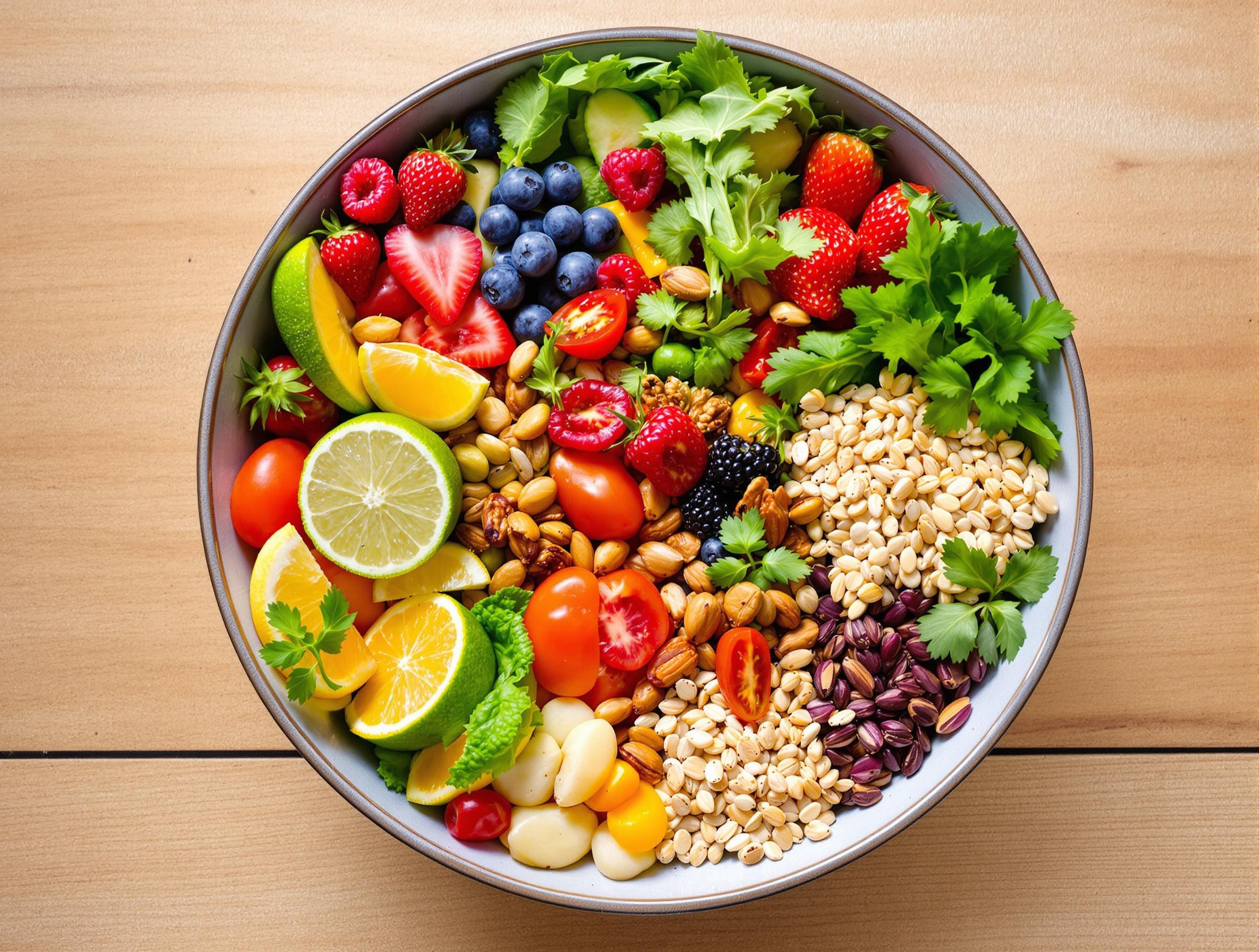Bol coloré symbolisant nutrition naturelle ATDN Santé