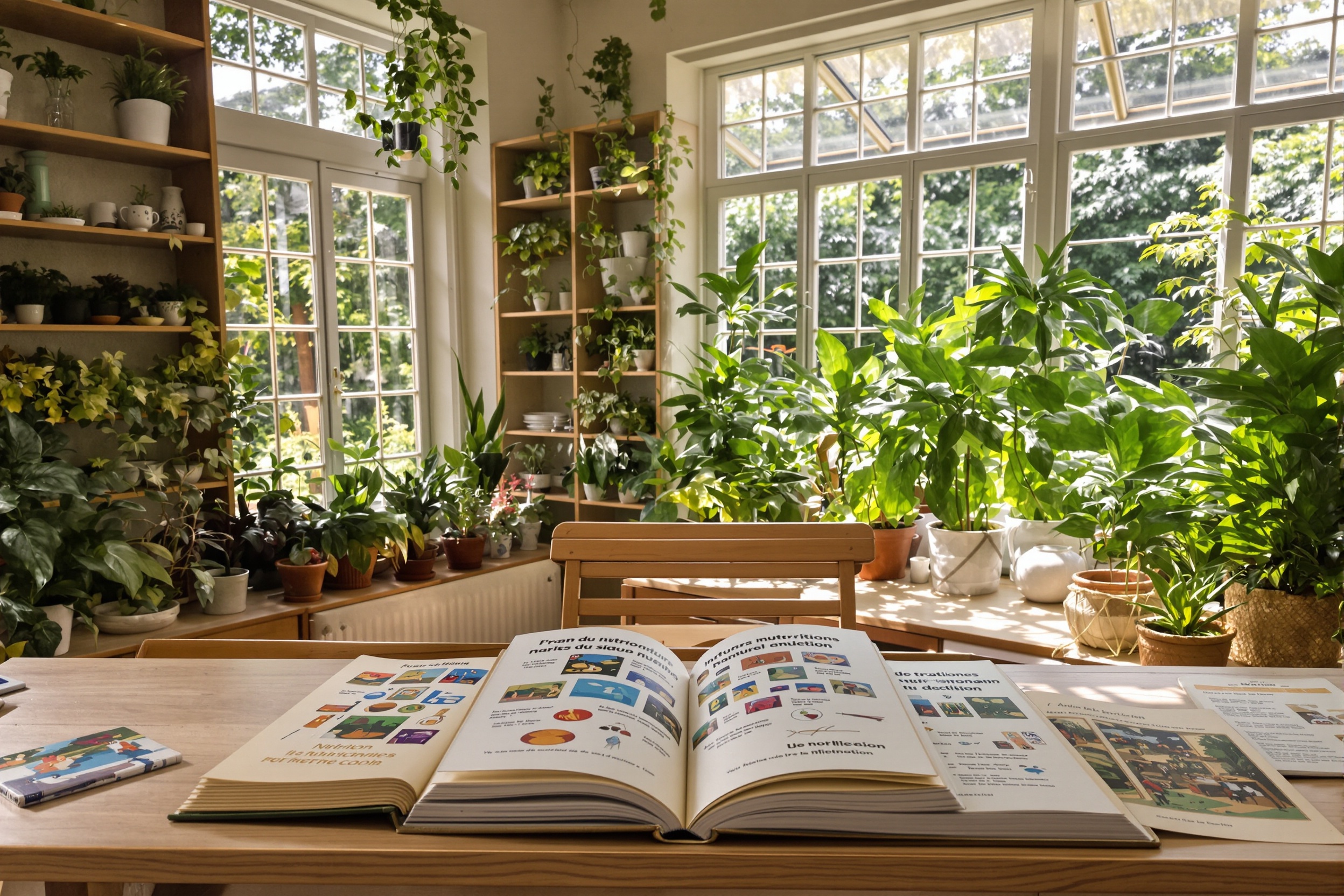 cabinet naturopathe lumineux plantes médicinales