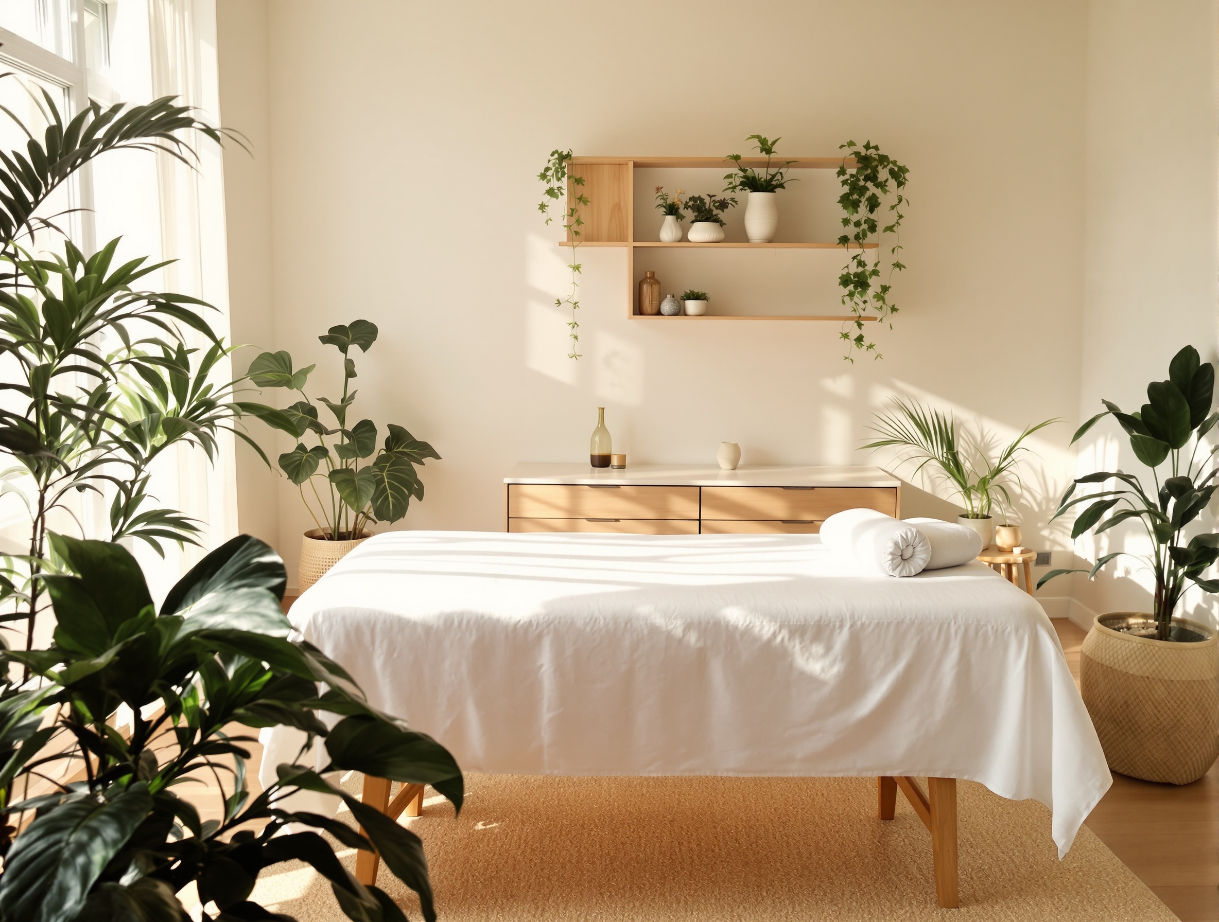 Cabinet de soin lumineux pour séance Lahochi à Lausanne