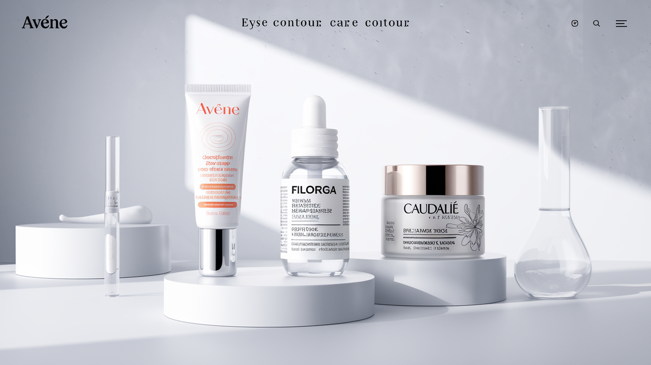 Comparatif des meilleurs soins contour des yeux : Avène, Filorga, Caudalie