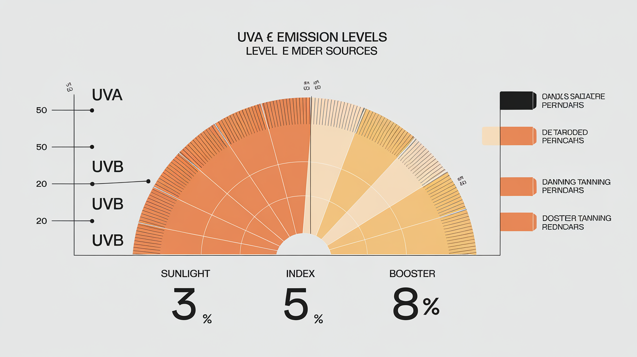 Comparatif des UVA et UVB entre le soleil et les cabines de bronzage