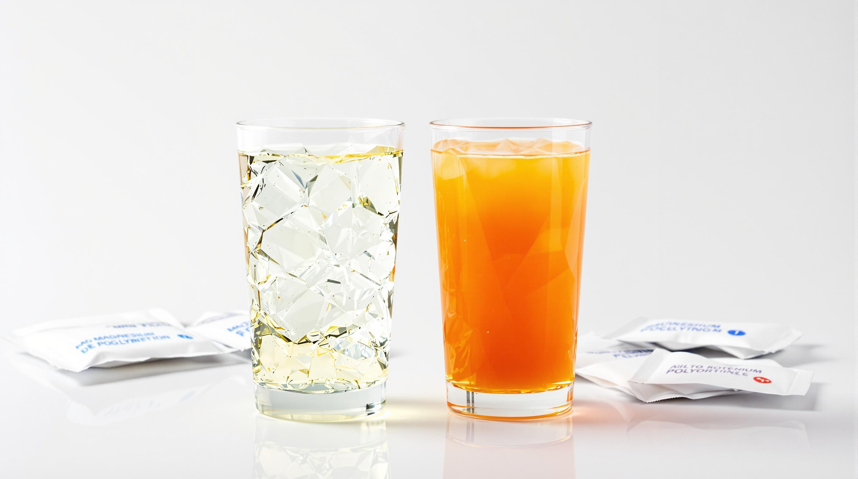Comparaison entre maltodextrines et polyols pour une boisson de récupération