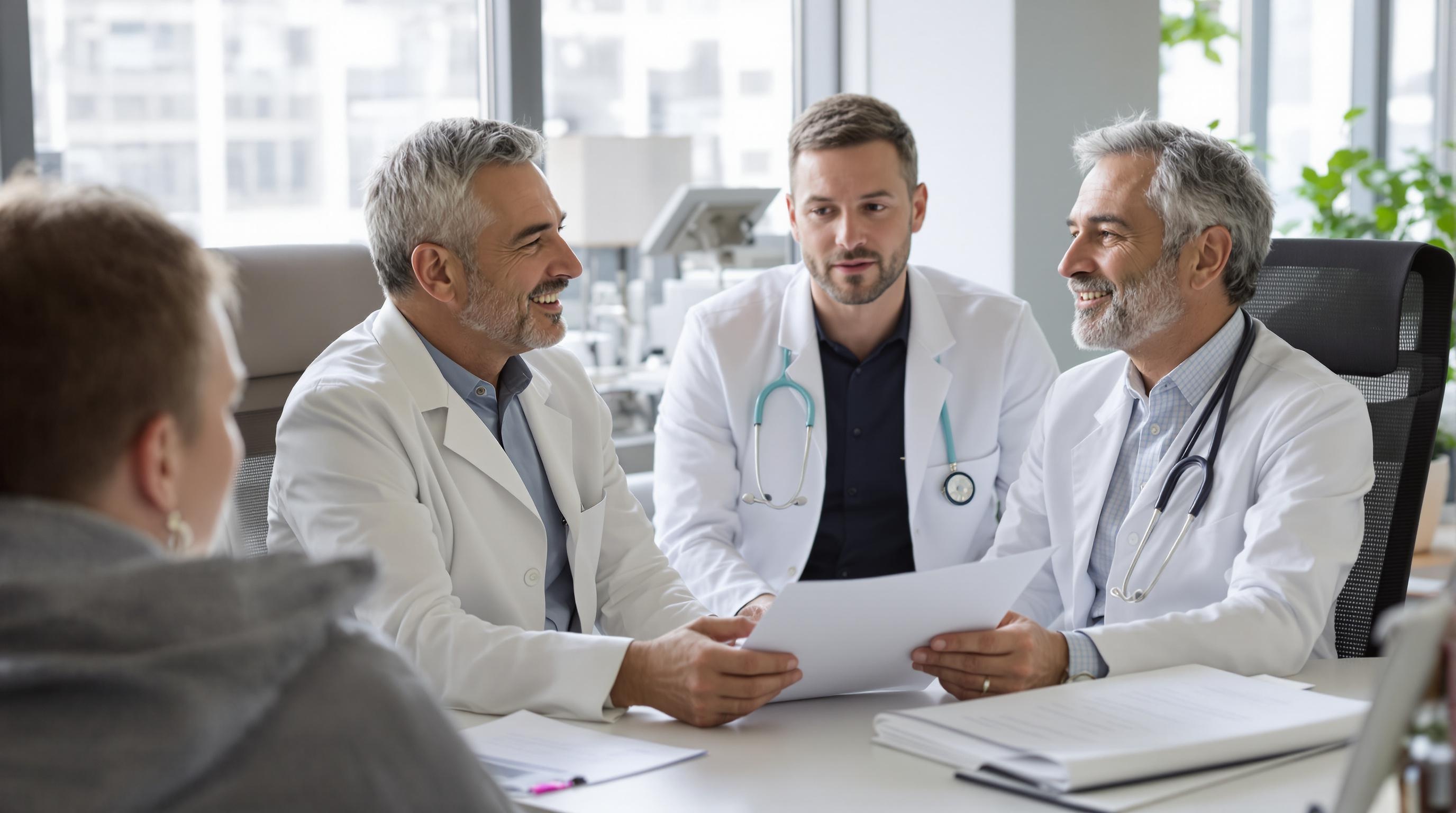 Consultation collaborative entre dermatologue et naturopathe pour une approche 360° de l'hyperhidrose