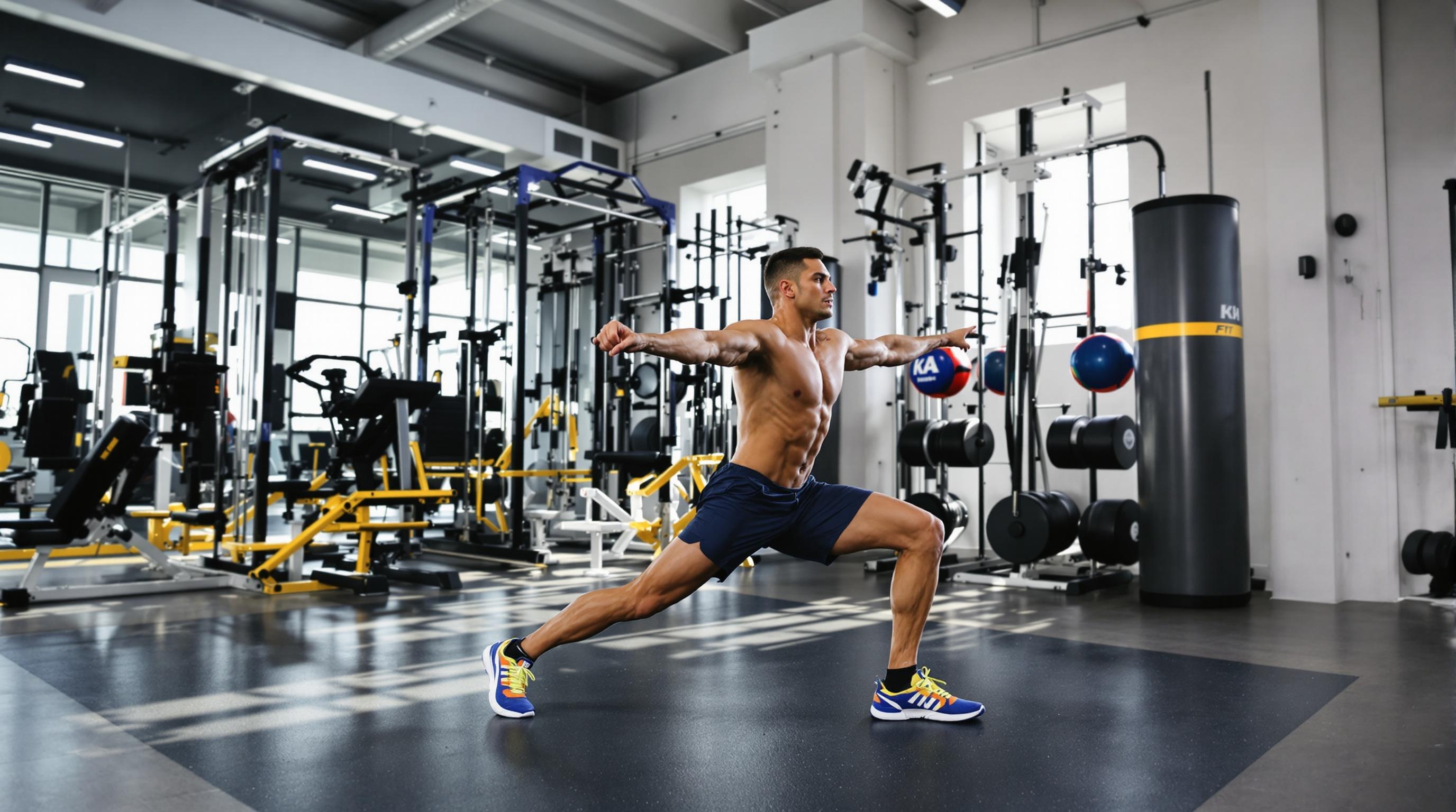 échauffement dynamique routine HIIT