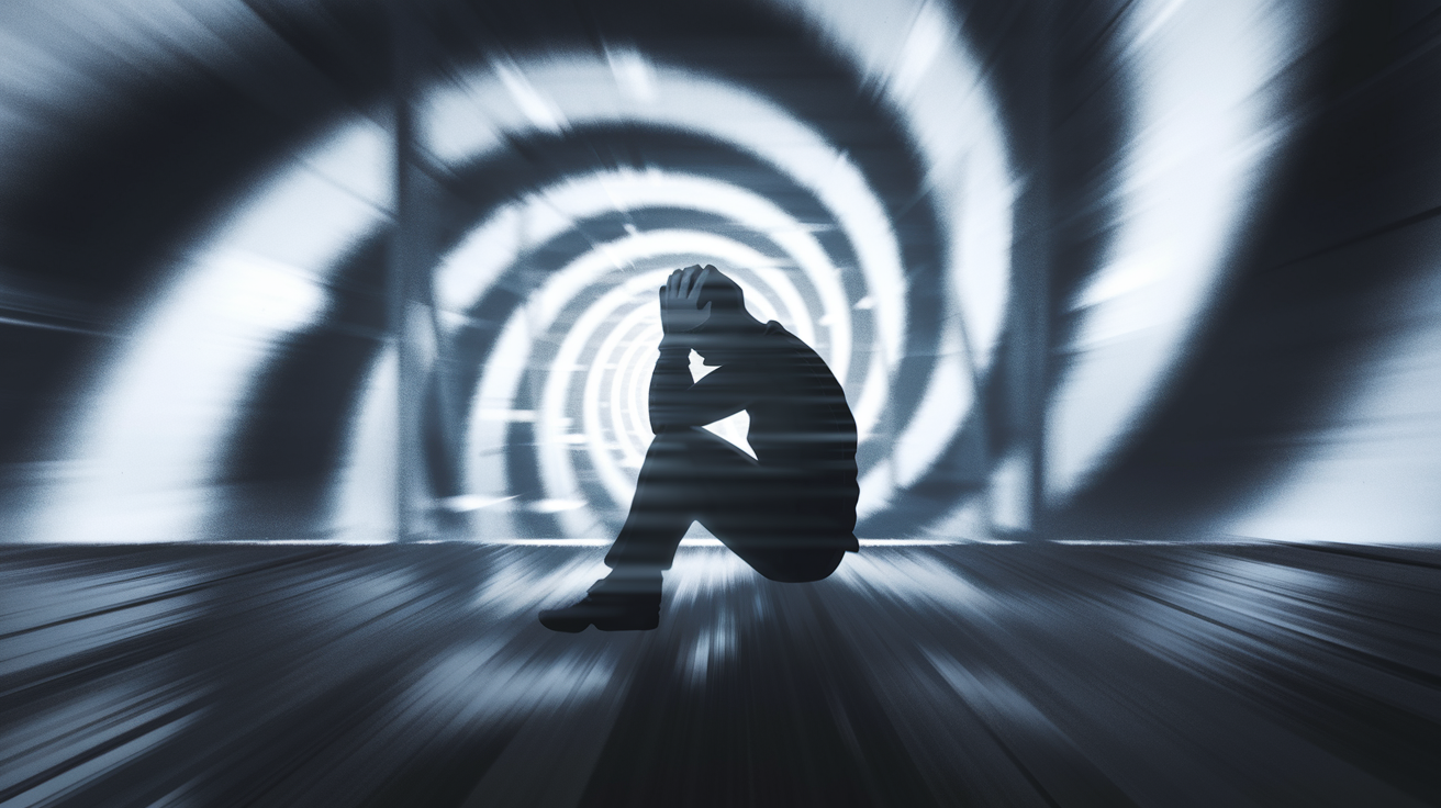 épuisement mental et physique après une crise de vertige