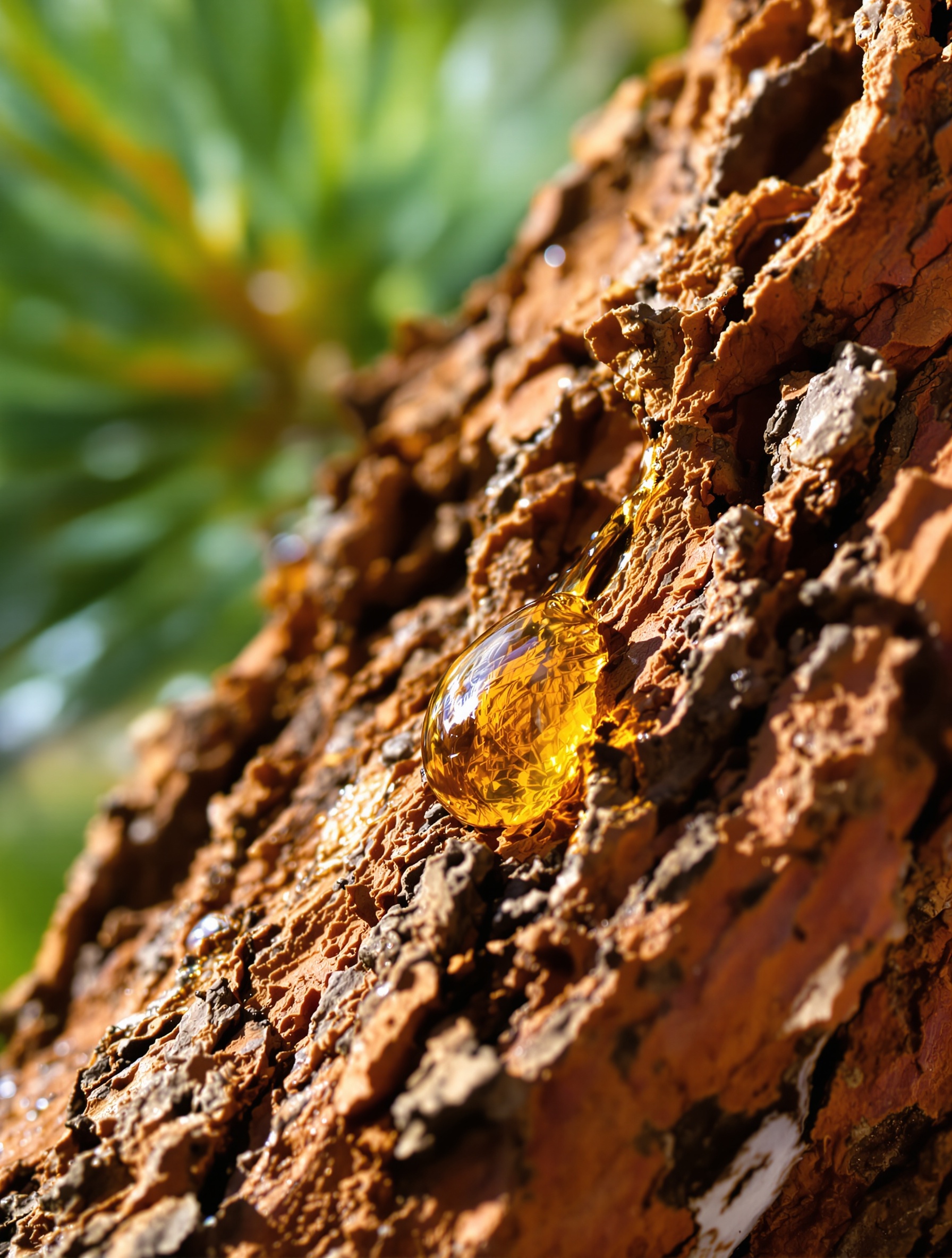 Extrait d'écorce de Pinus pinaster (pin maritime), riche en composés antioxydants bénéfiques pour la circulation sanguine, un ingrédient clé de Libonex.
