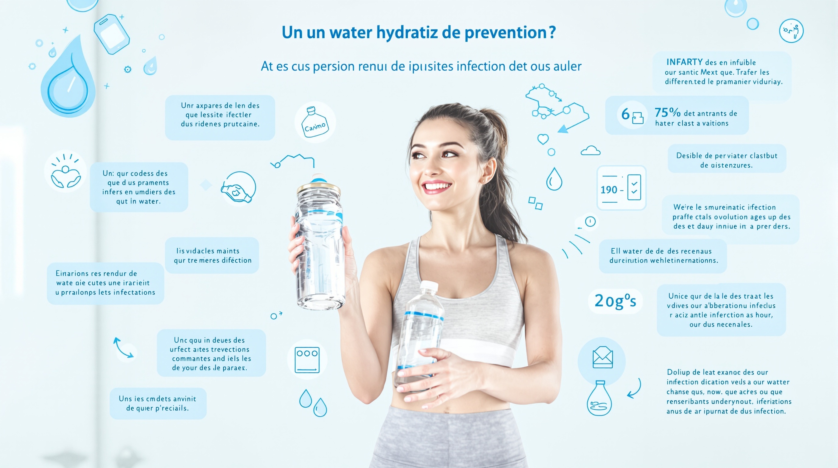 Conseils pour l'hydratation et la prévention des infections urinaires