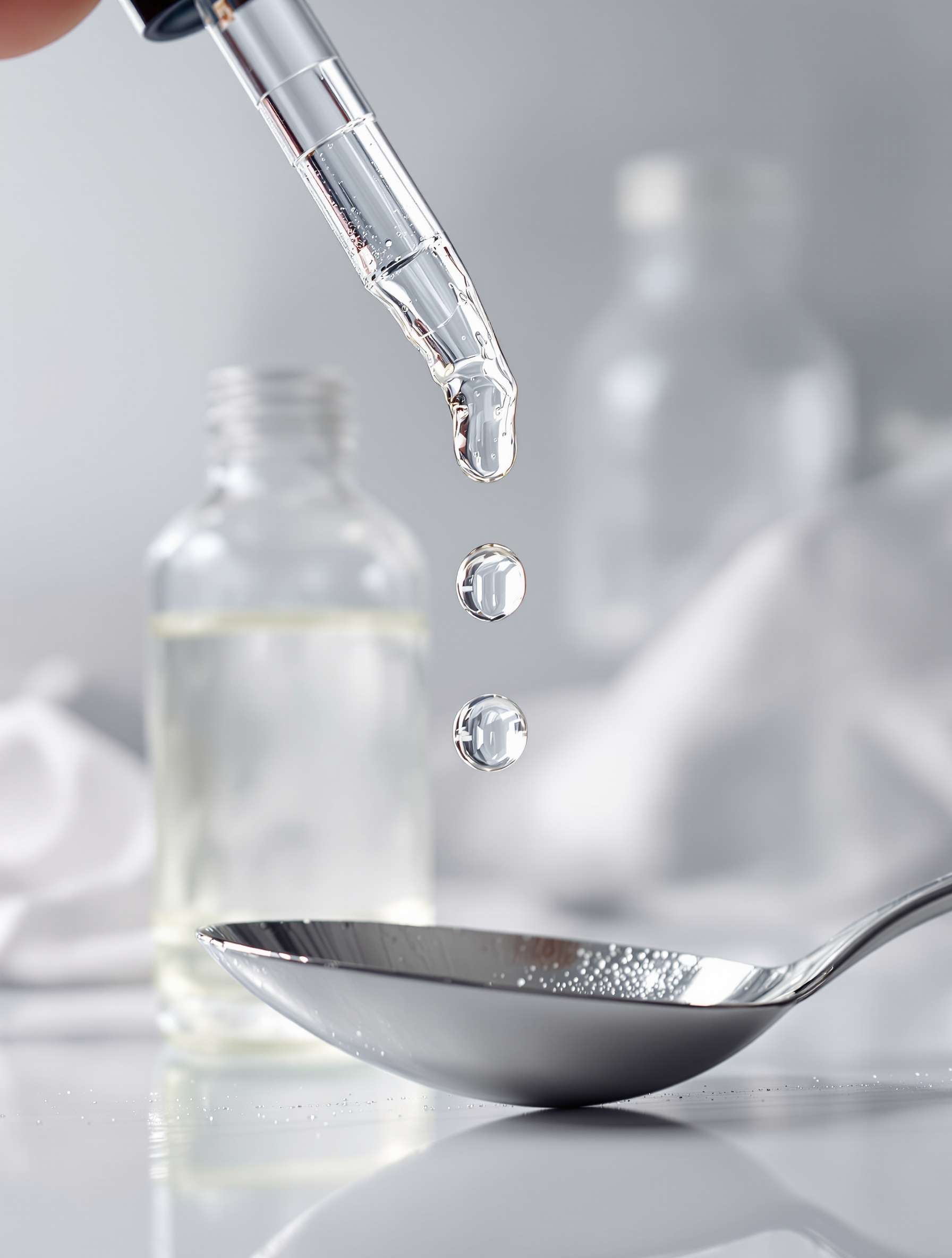 flacon complément alimentaire liquide gouttes cliniques