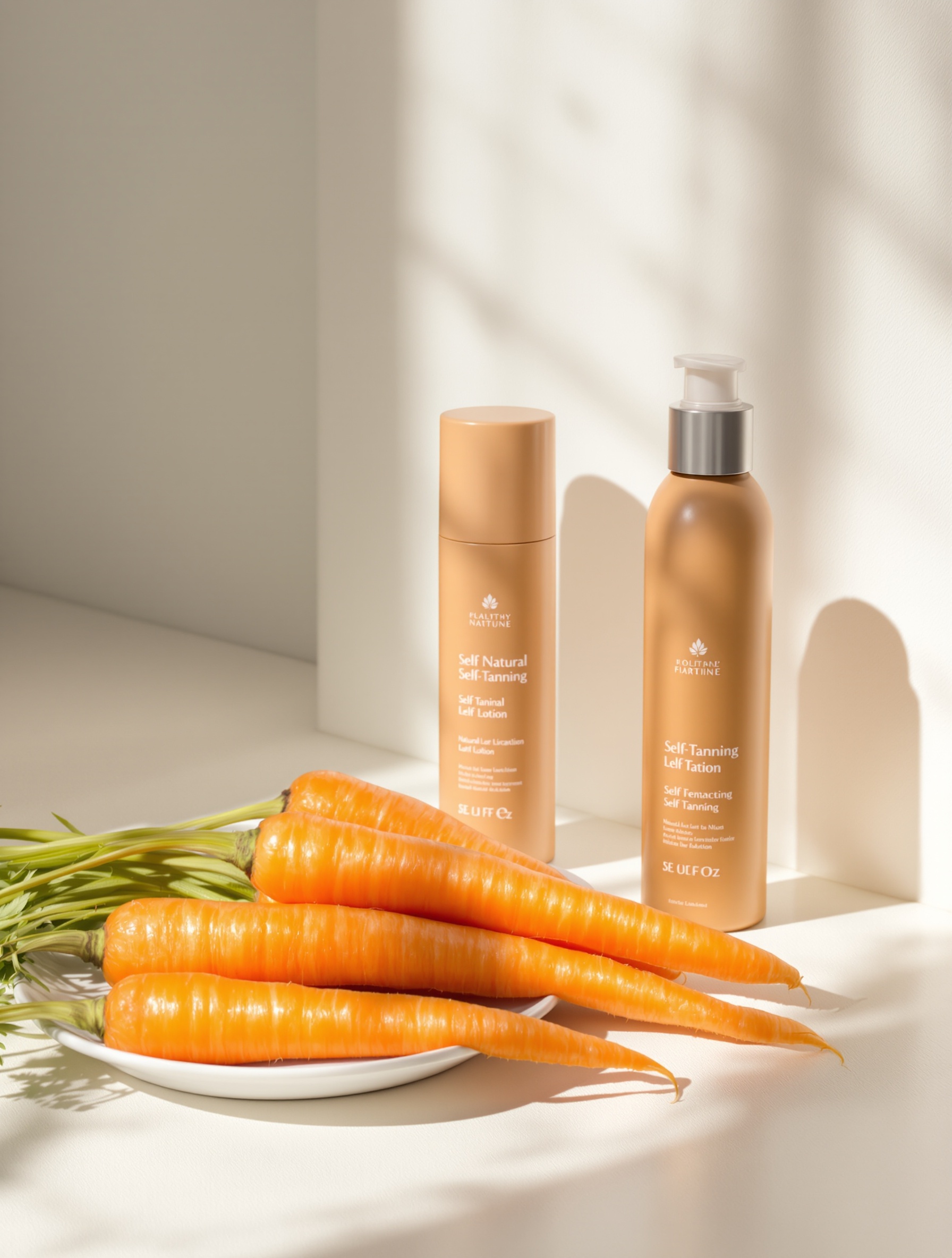 alternatives naturelles au bronzage : autobronzant et carottes fraîches