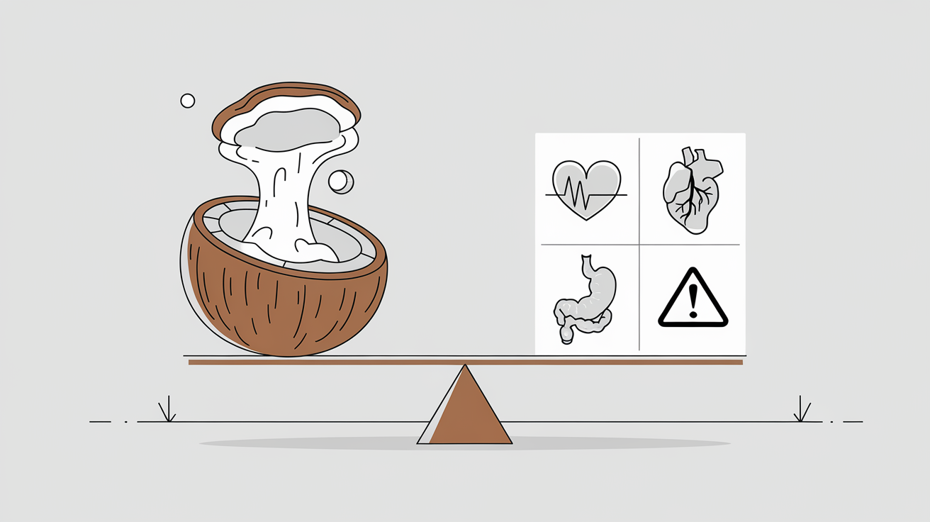balance bienfaits et risques noix de coco