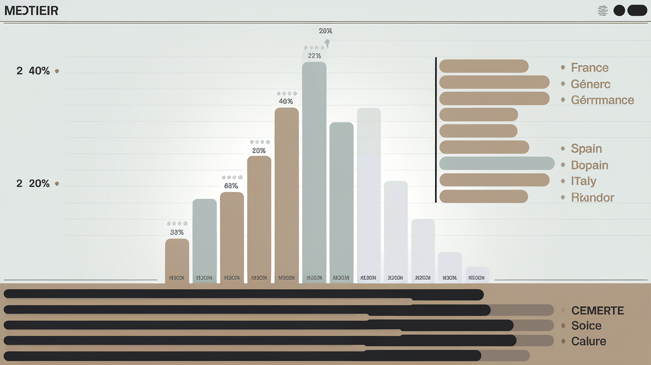 Infographie comparative prix des génériques en Europe