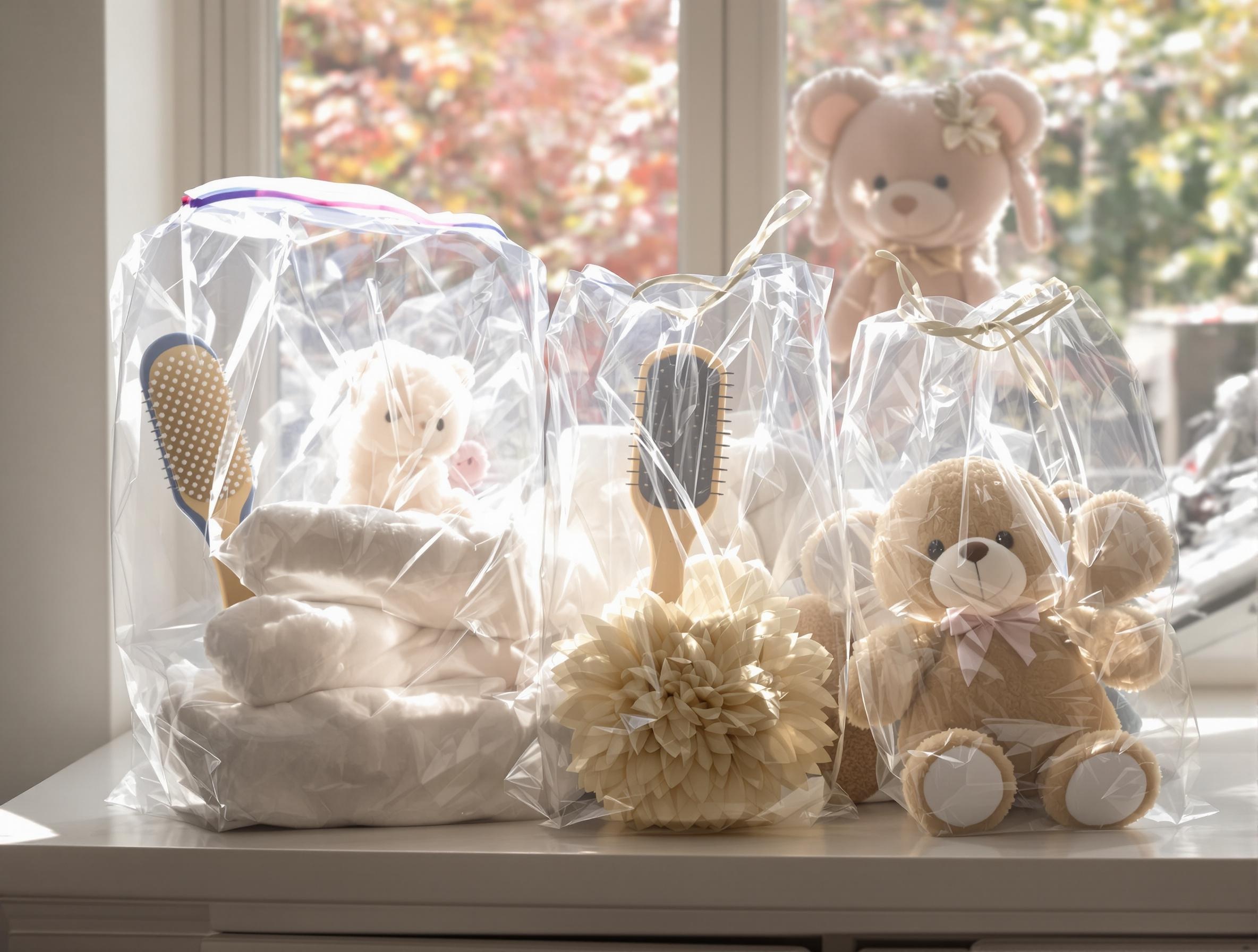 Literie, brosses et jouets isolés pour prévenir les poux
