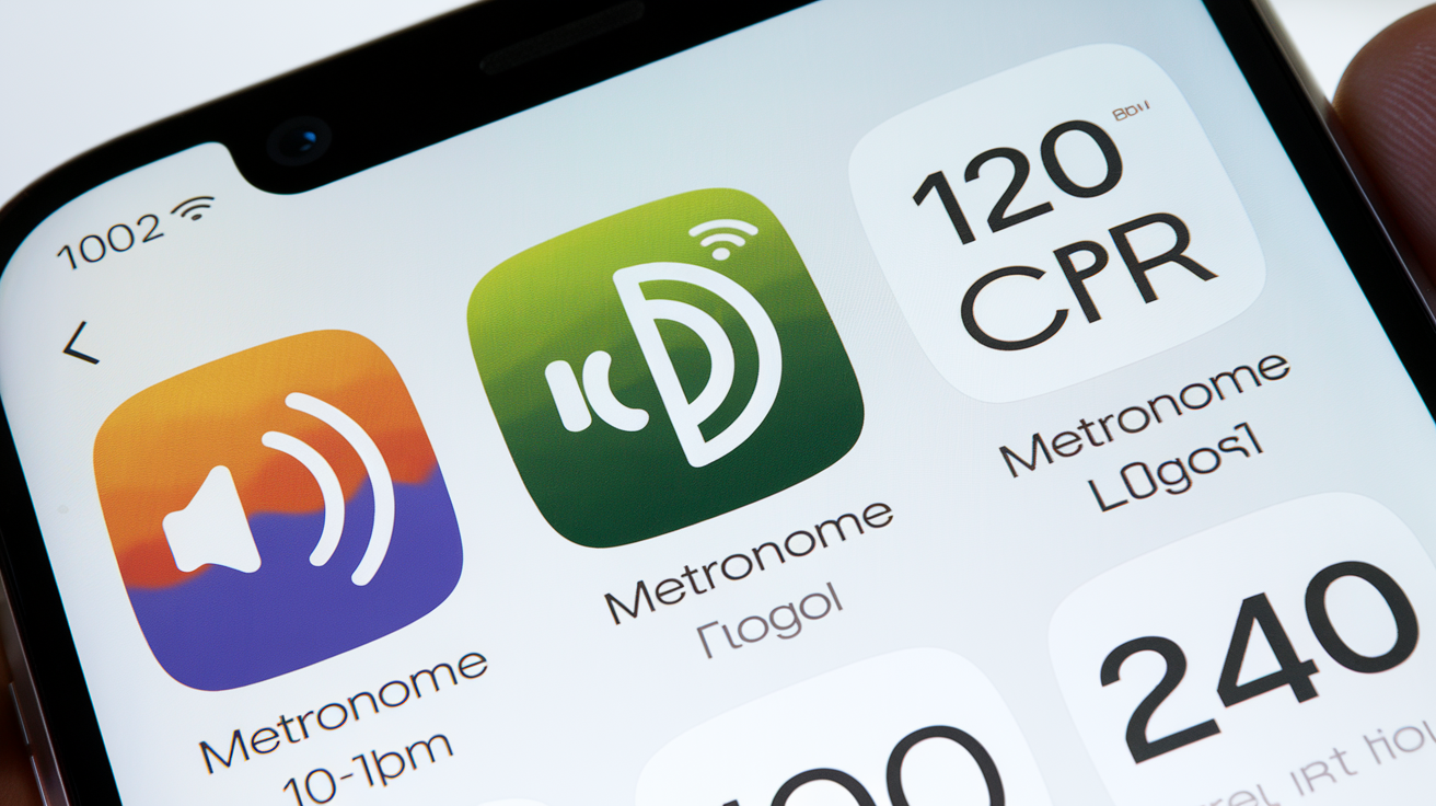 Applications de métronome pour la RCP