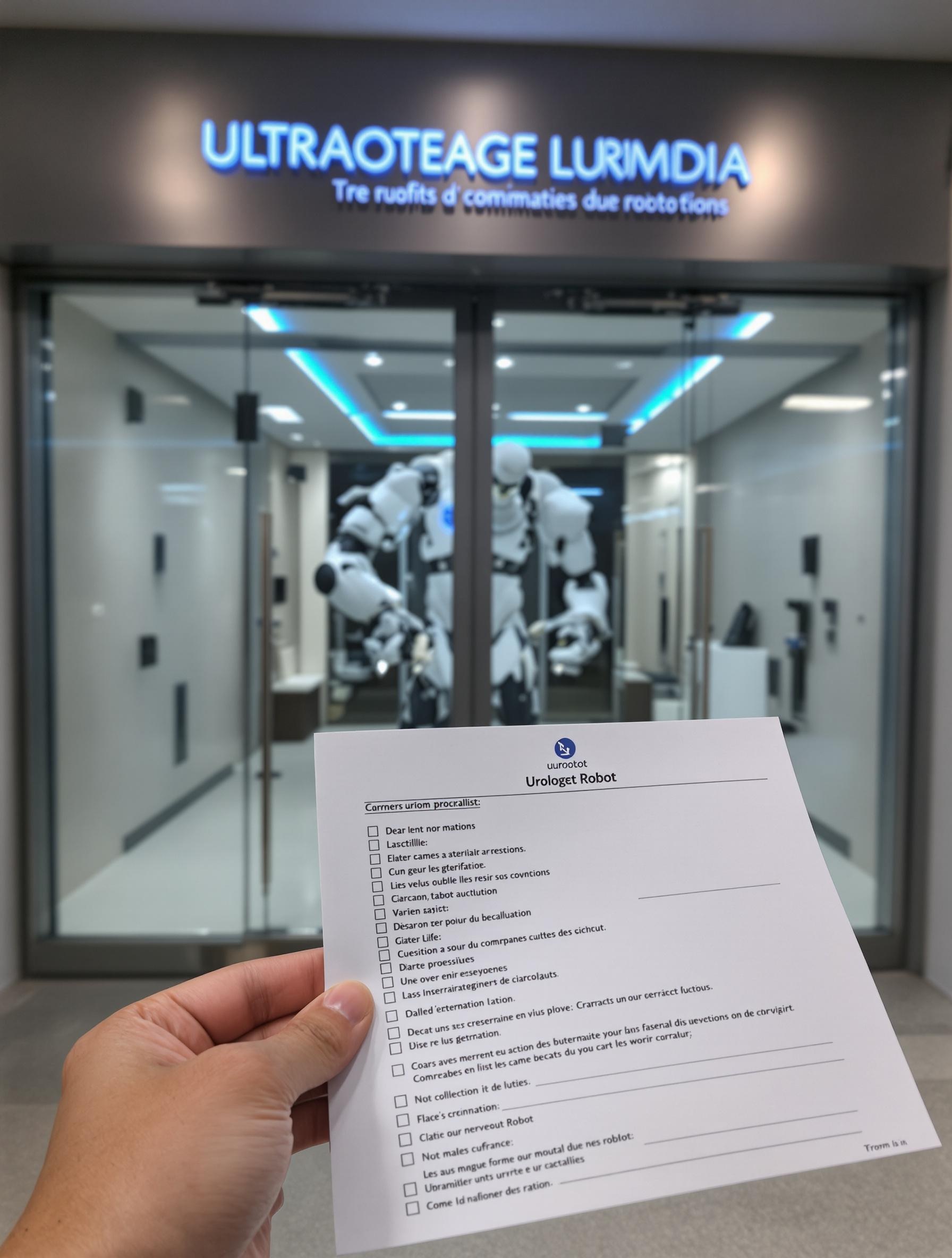 Check-list pour choisir une clinique d'urologie avec robot moderne