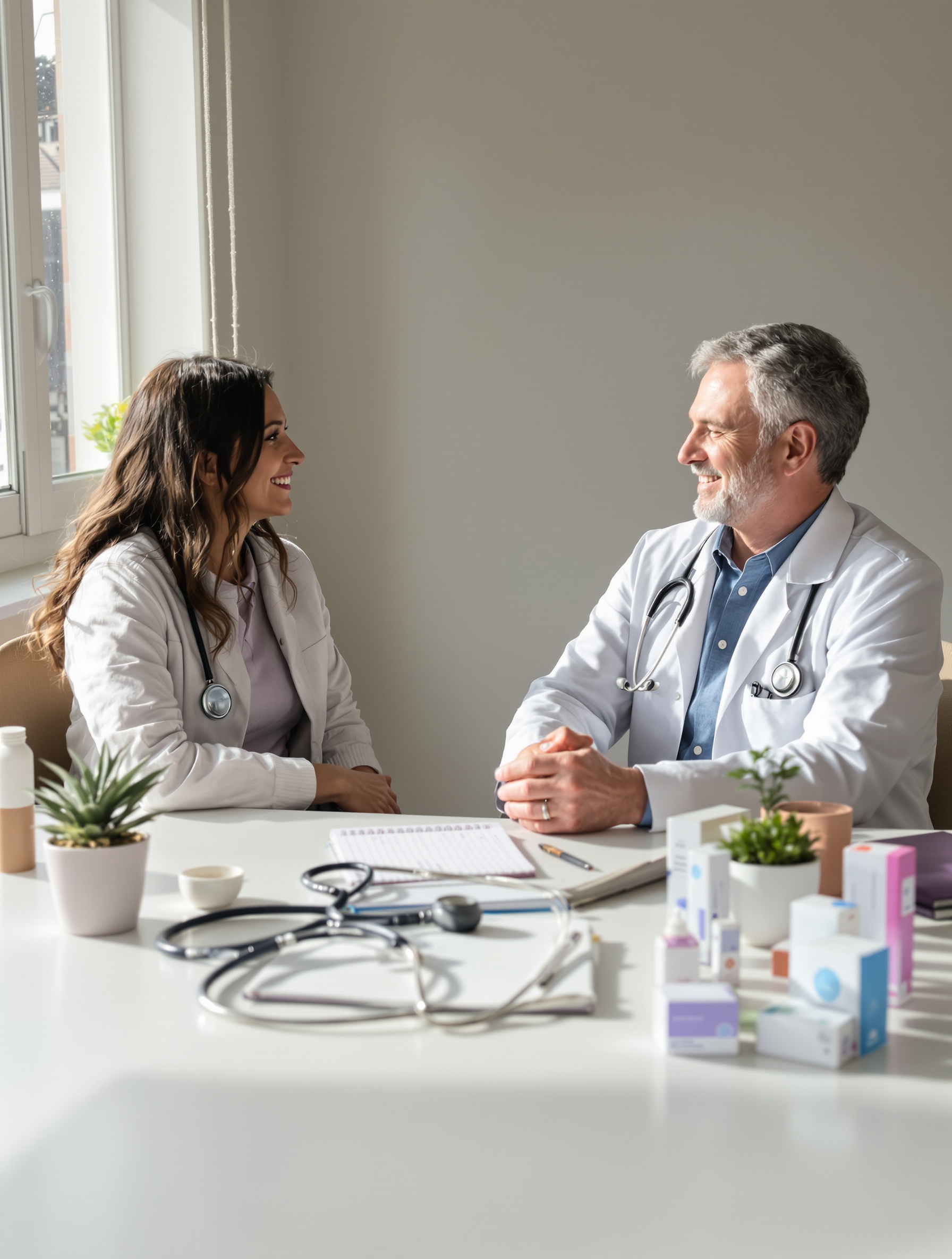 Dialogue médecin-patient autour de la gestion globale du cholestérol