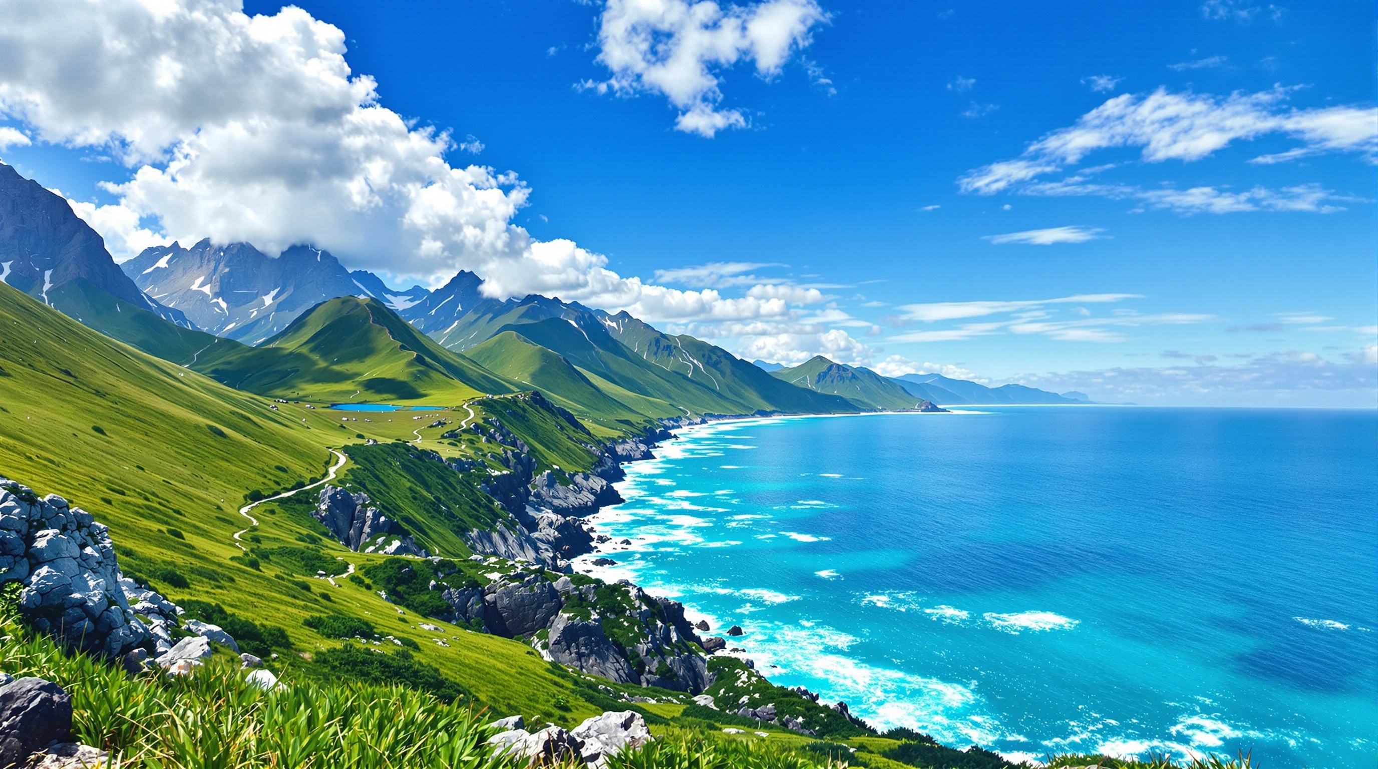 Vision panoramique nette évoquant liberté et connexion avec la nature