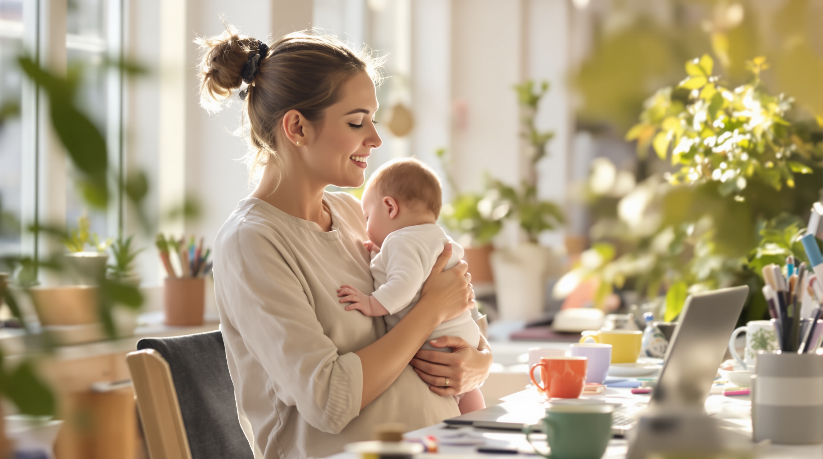 parent indépendant équilibre bébé travail