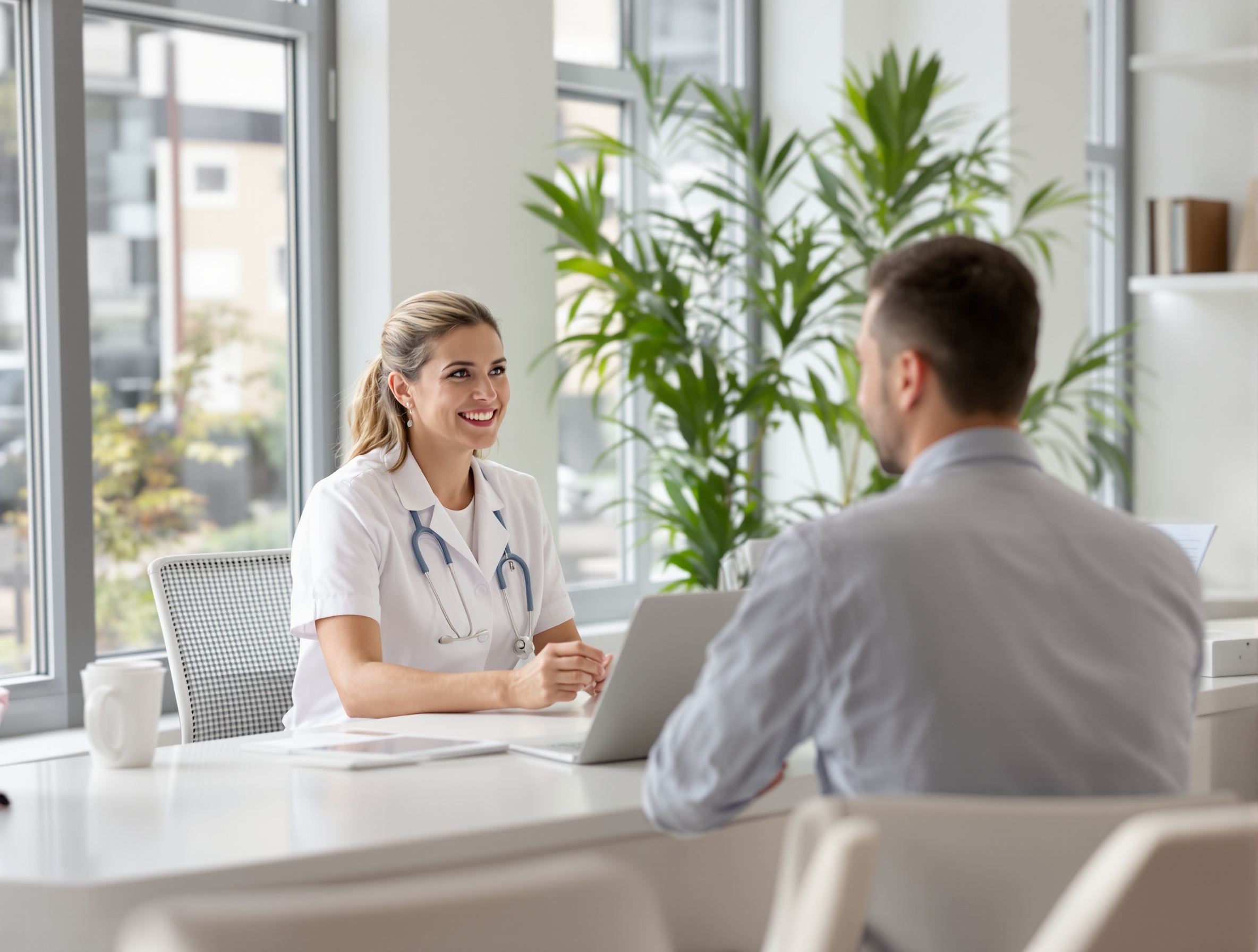Consultation méthode Donatini : patient et praticien en dialogue