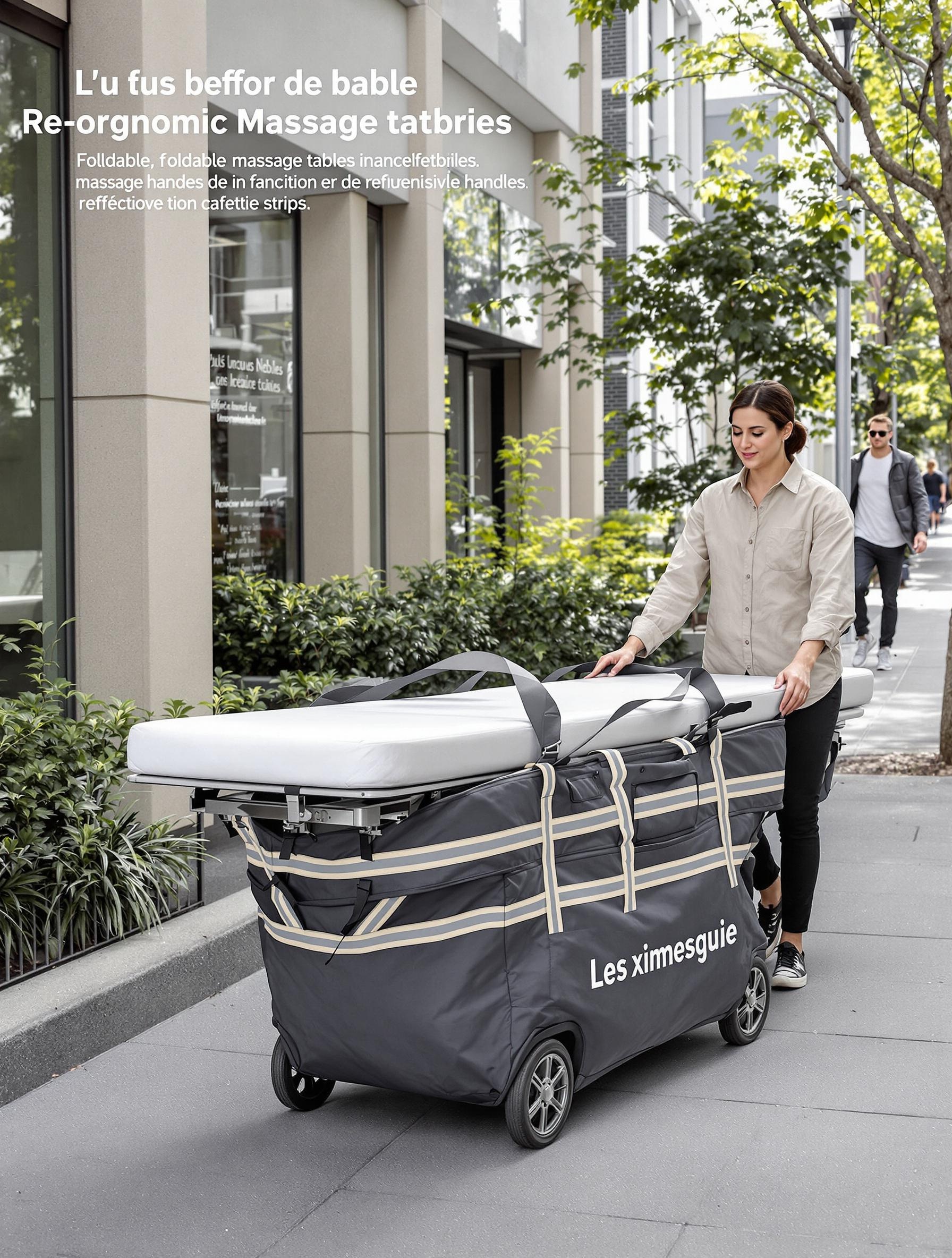 transport table massage pliante sac ergonomique praticien