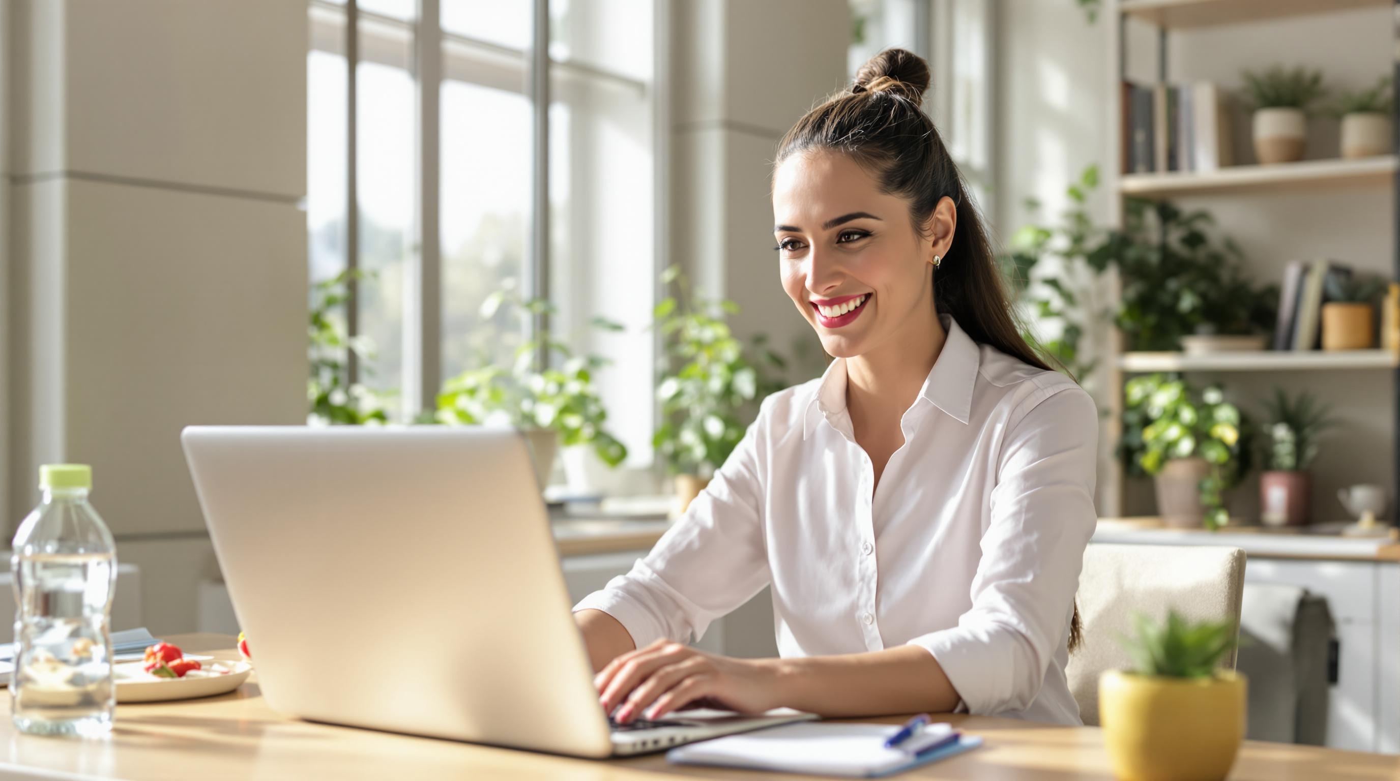 Professionnel nutrition efficace ordinateur