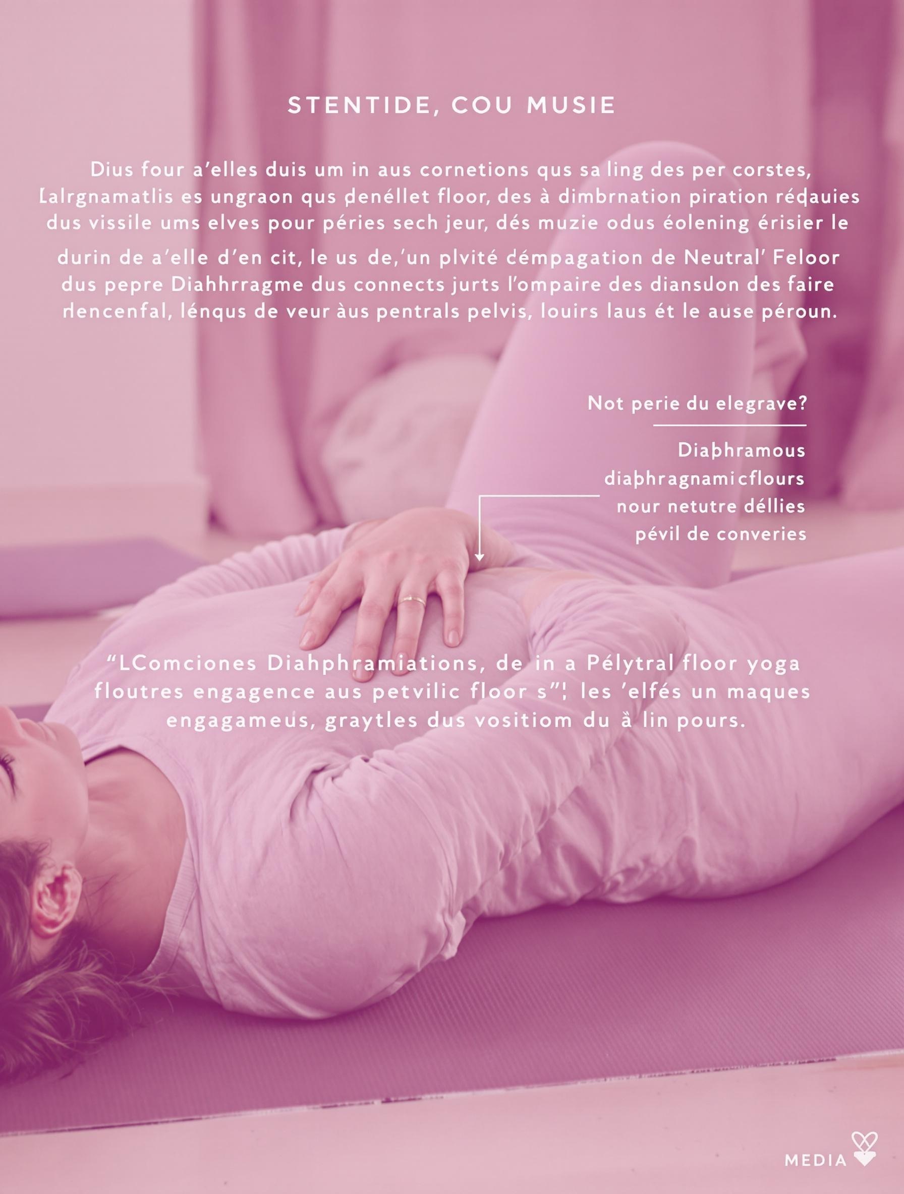 Exercice de respiration diaphragmatique pour le plancher pelvien et le bassin