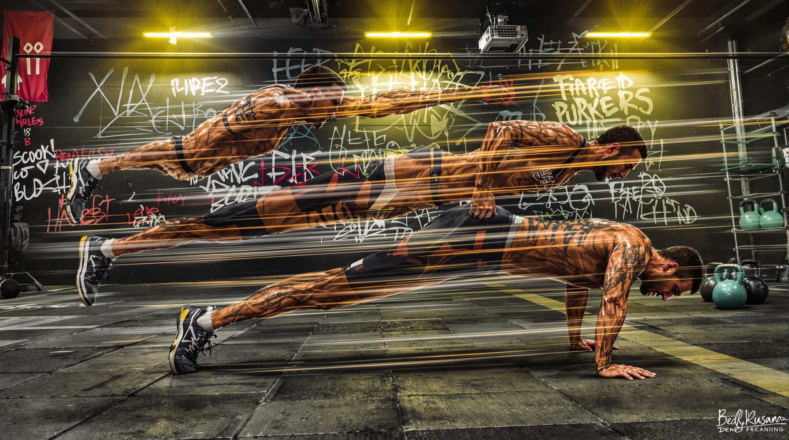 burpees séquence complète cross training