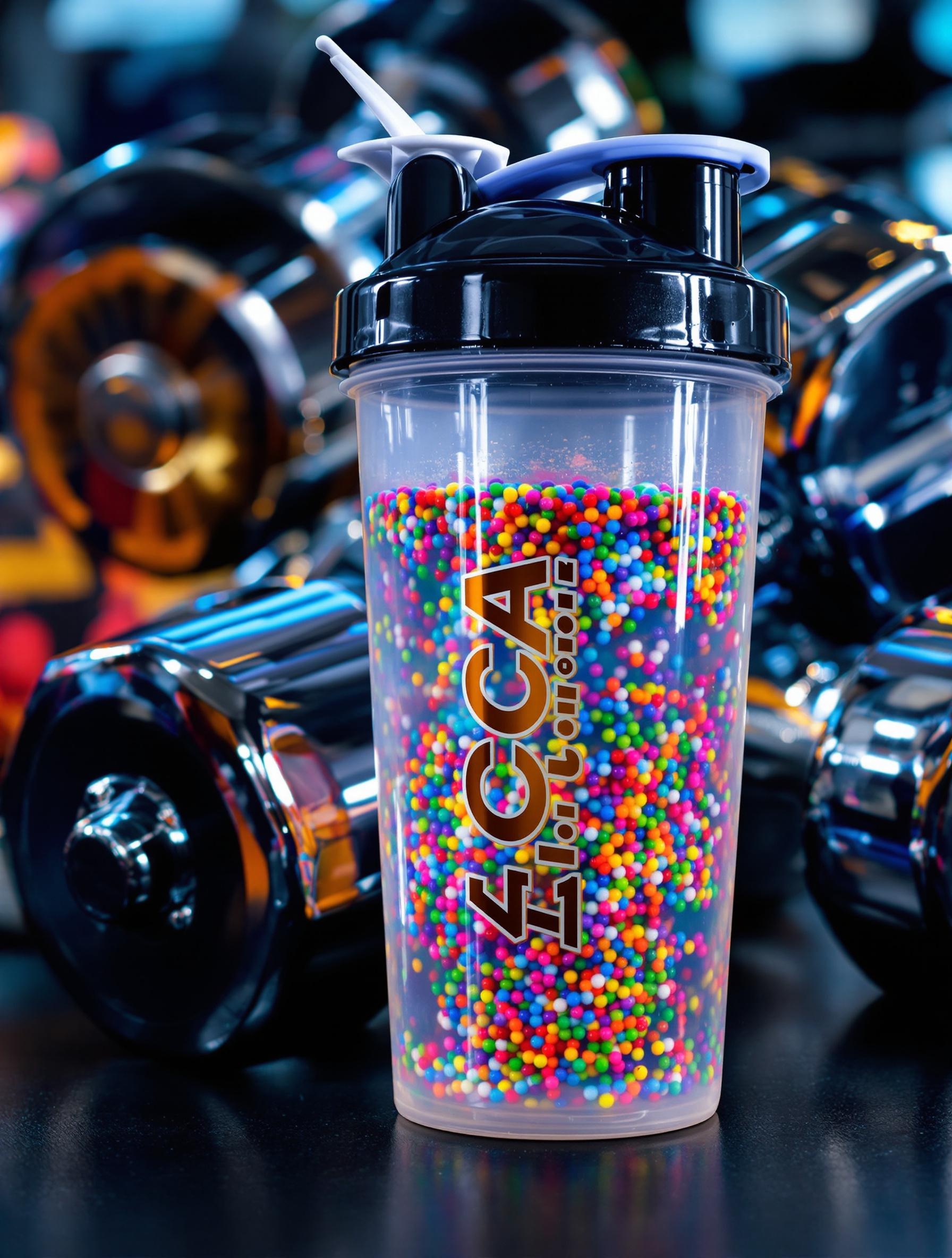 Shaker de BCAA avec ratio optimisé pour la performance