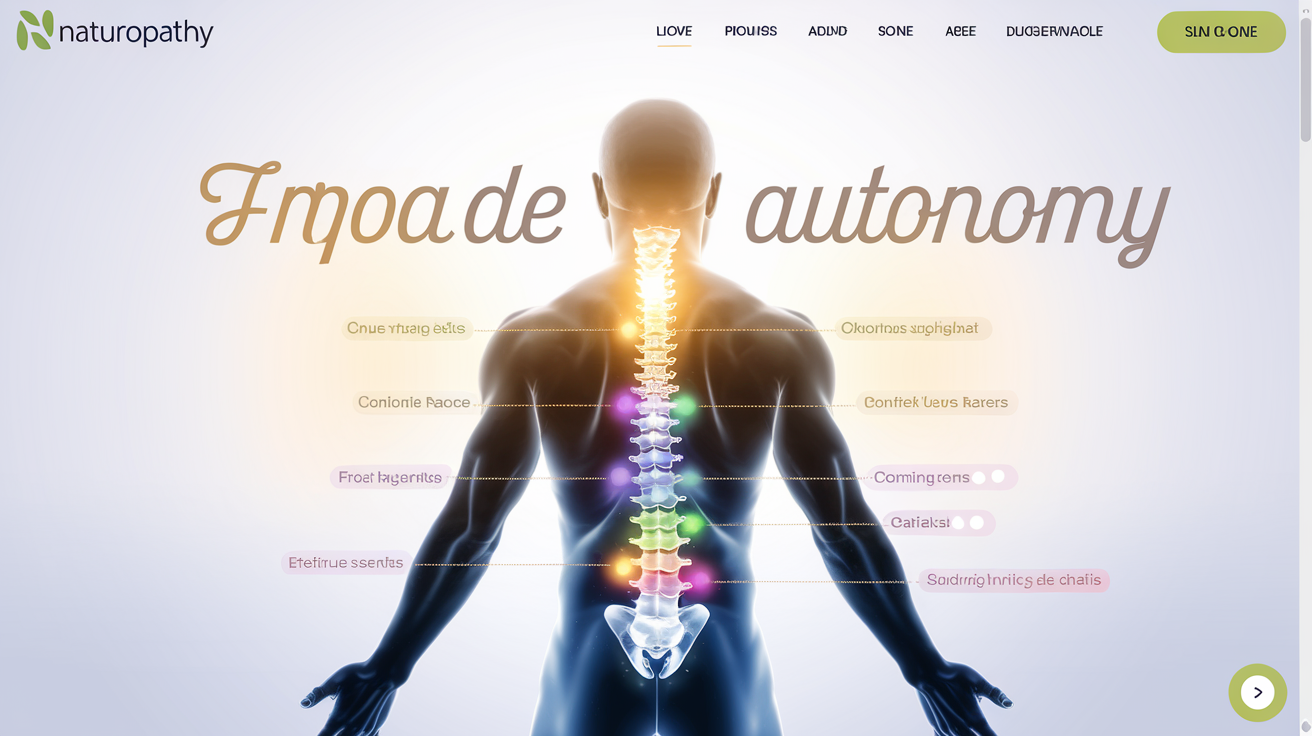silhouette humaine colonne vertébrale lumineuse espoir autonomie
