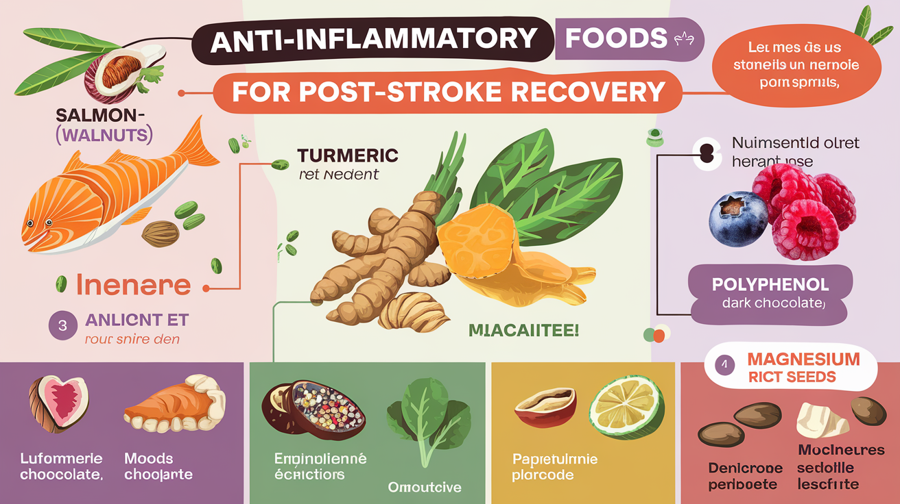 tableau aliments anti-inflammatoires récupération AVC