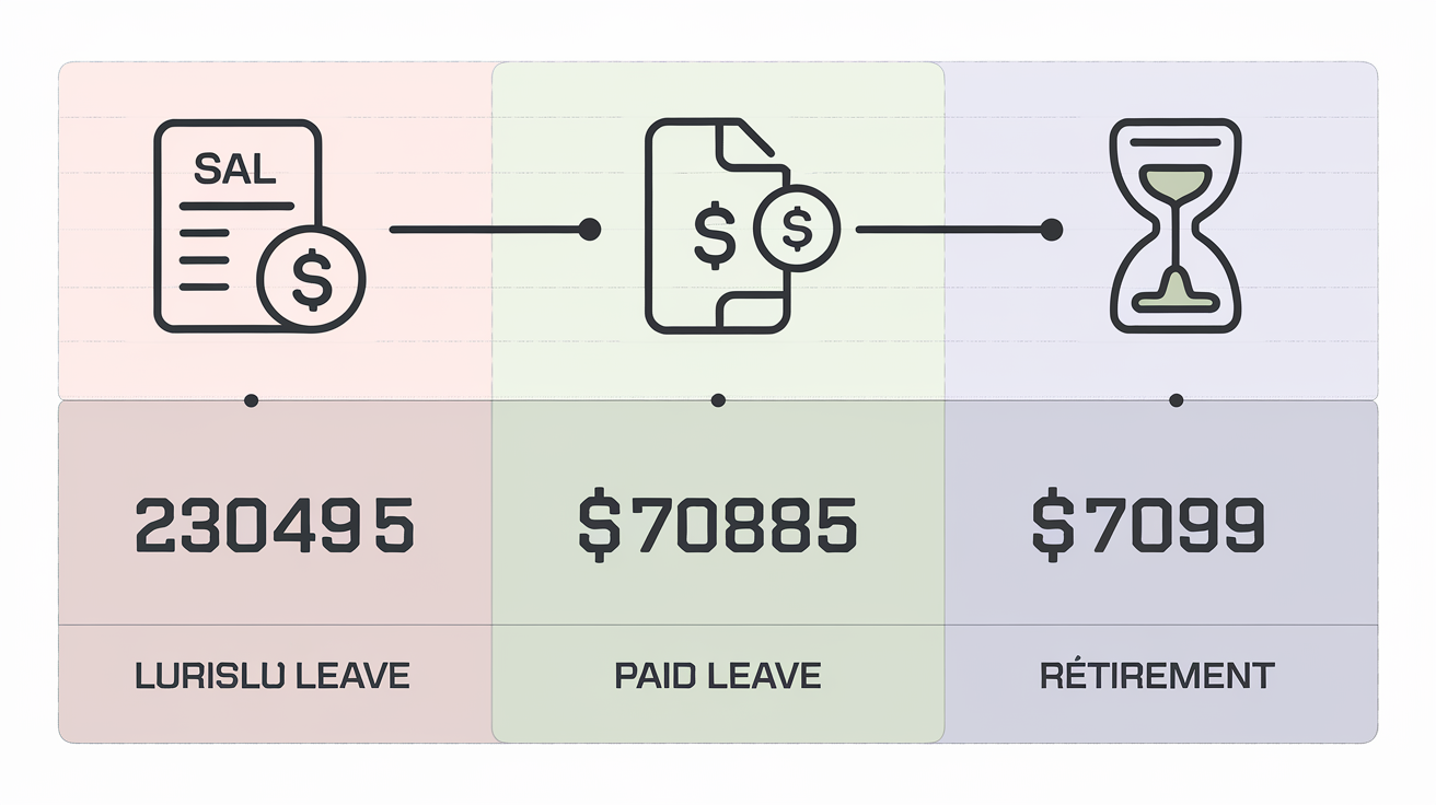 Comparatif congé parental temps partiel : salaire, congés payés, retraite (infographie)
