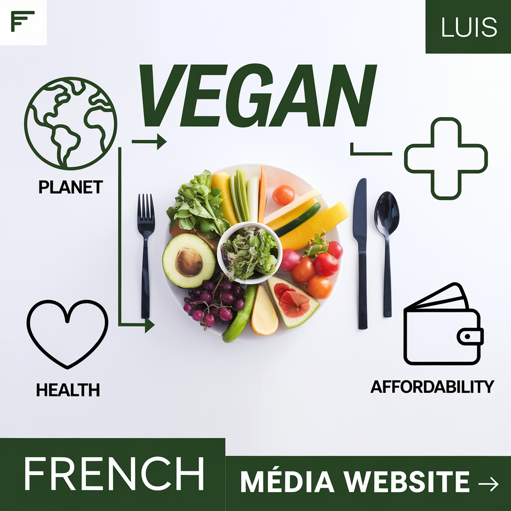 Assiette vegan bénéfique pour l’environnement, la santé et le budget